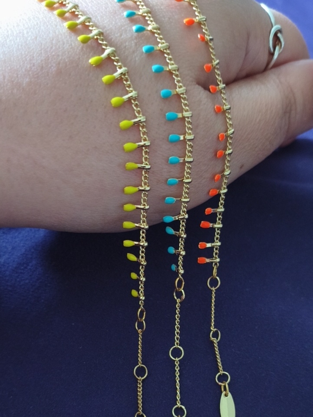 Lot Of 3 Serefina Fringe Bracelets - Picture 5 of 6